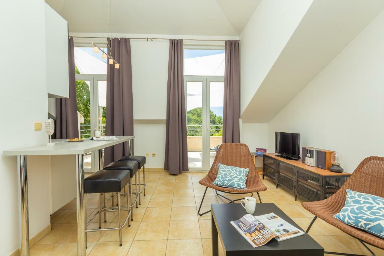 ドゥブロブニクHedera Estate, Hedera A1アパートメント エクステリア 写真