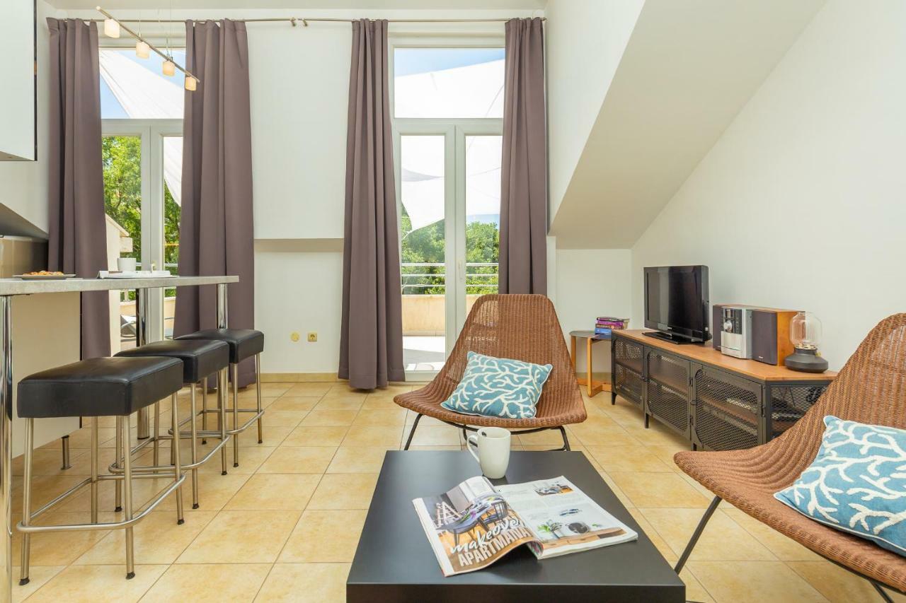 ドゥブロブニクHedera Estate, Hedera A1アパートメント エクステリア 写真
