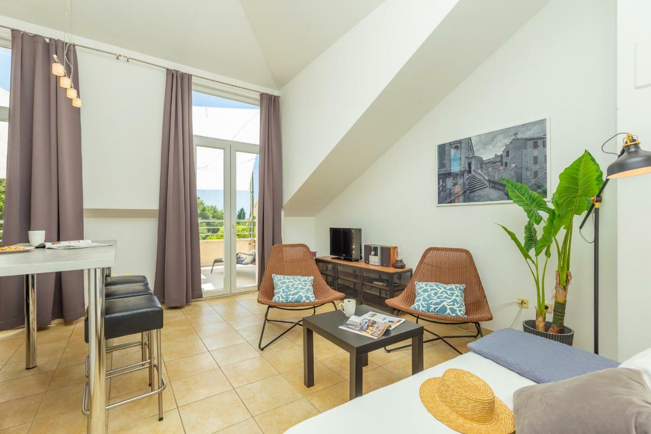 ドゥブロブニクHedera Estate, Hedera A1アパートメント エクステリア 写真